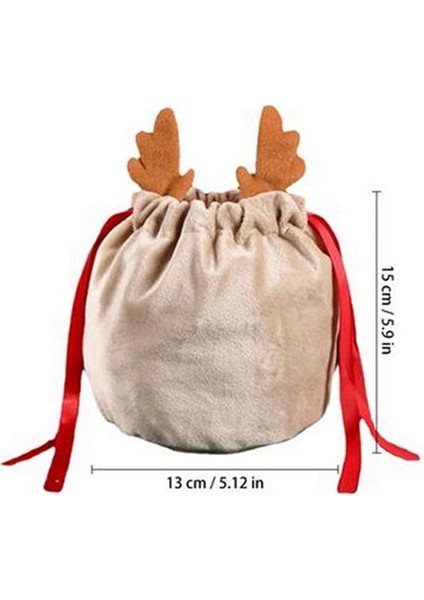 10PCS Noel Ren Geyiği Şeker Çantası Çuvallar Çizme Çantaları Noel Dekorasyon Çocuklar Yeni Yıl Parti Si (Yurt Dışından) fırsatları
