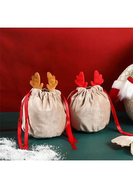 10PCS Noel Ren Geyiği Şeker Çantası Çuvallar Çizme Çantaları Noel Dekorasyon Çocuklar Yeni Yıl Parti Si (Yurt Dışından) indirimleri