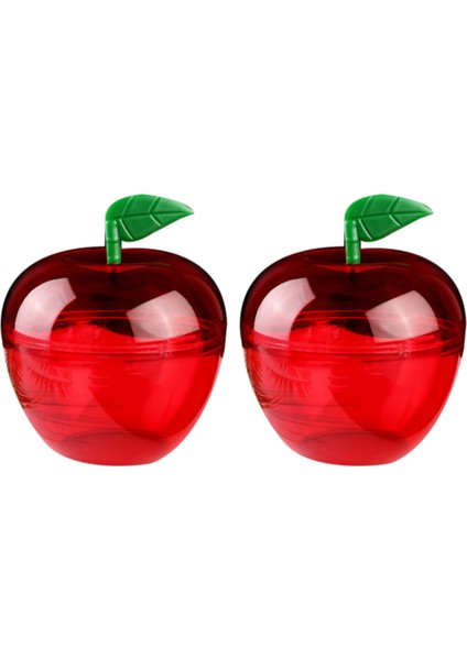 40PCS Düğün Partisi Tercihi Apple Container Oyuncak Dolgulu Plastik Elma Şekli Şeker Kutusu Doğum Günü/düğün Dekorasyonu (Yurt Dışından)