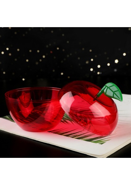 40PCS Düğün Partisi Tercihi Apple Container Oyuncak Dolgulu Plastik Elma Şekli Şeker Kutusu Doğum Günü/düğün Dekorasyonu (Yurt Dışından) fırsatları