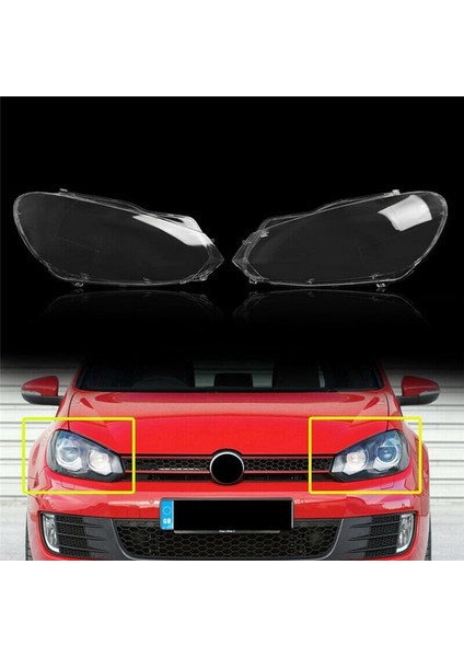 Açık Işık Kapağı Far Kapağı Far Lens Kapağı Toz Kapağı Vw Golf Için Otomatik 6 Mk6 Gtı R 2010-2014 (Yurt Dışından) indirimleri