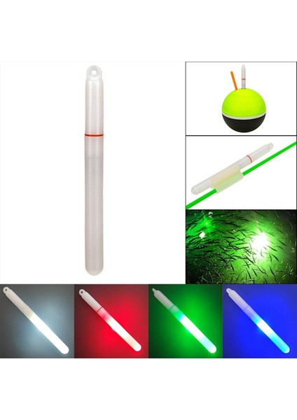 10PCS Çok Fonksiyonlu LED Işık Çubuğu Takım CR425 Pil Luminous Floats ile Çalışmak Aksesuar Cazibe Çekme Çekme Lambası A (Yurt Dışından) fırsatları