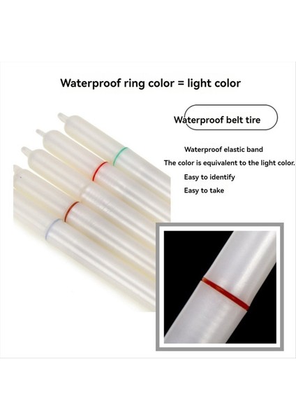 10PCS Çok Fonksiyonlu LED Işık Çubuğu Takım CR425 Pil Luminous Floats ile Çalışmak Aksesuar Cazibe Çekme Çekme Lambası A (Yurt Dışından) indirimleri