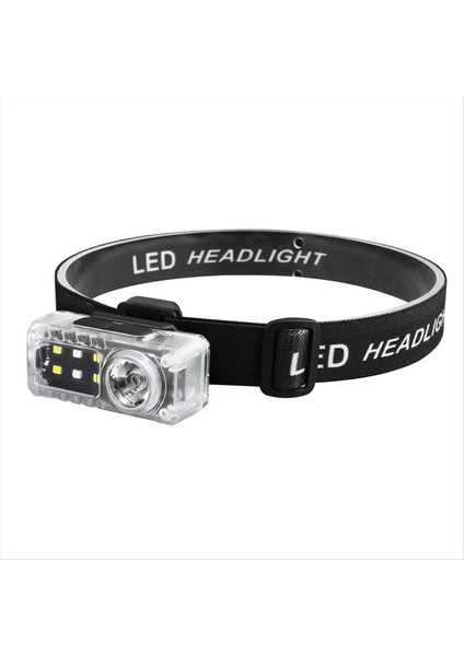 LED Far Hareket Sensörü Kamp Balıkçı Fener USB Mıknatıs Uyarı Lambası ile Şarj Edilebilir Işık (Yurt Dışından)