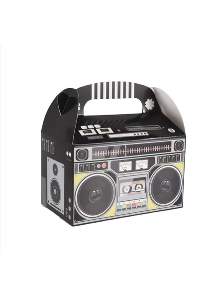 80&#39 Lerin Parti Dekorasyonları Yenilik Patlaması Iyilik Kutusu Temalı Vintage Dekorasyonlar Şeker Masa Dekorasyonları 80S 24PCS (Yurt Dışından) fiyatları