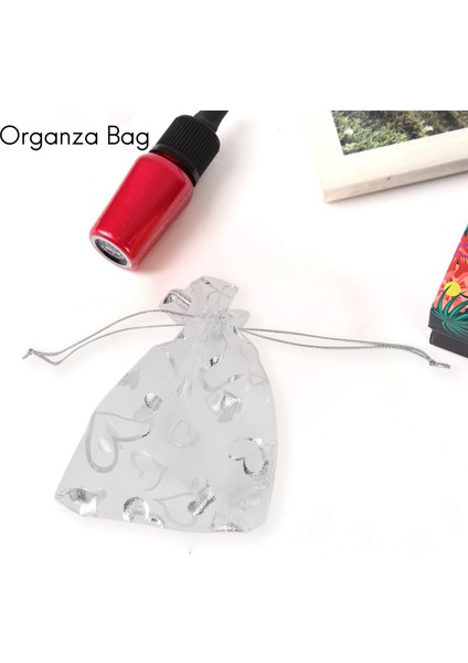 25X Gümüş Organza Düğün Iyiliği Çantası Kese 12X10CM (Yurt Dışından) modelleri