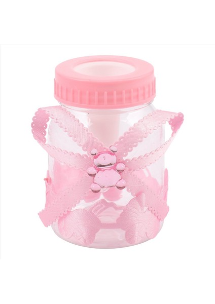 72 x Biberon Mini Biberon 4X9CM Rhinestone Pembe Ayı Iyilik Bebek Kız Bebek Vaftiz (Yurt Dışından) fiyatları