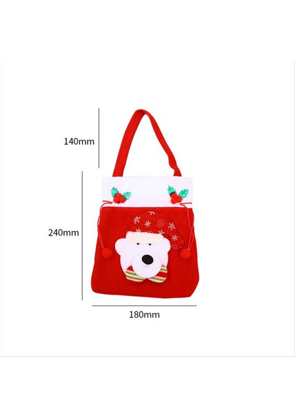 Şeker Noel Çantaları Anaokulu Tote Çocuk Si Noel Merkezi Dekorasyonu &amp Asmak Noel Ağacı Dekorasyon (Yurt Dışından) fırsatları