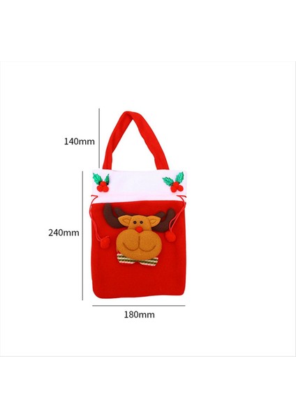 Şeker Noel Çantaları Anaokulu Tote Çocuk Si Noel Merkezi Dekorasyonu &amp Asmak Noel Ağacı Dekorasyon (Yurt Dışından) indirimleri