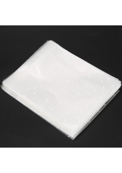 400PCS Buzlu Sevimli Noktalar Plastik Paket Şeker Kurabiyesi Sabun Paketleme Çantaları Cupcake Sarıcı Kendi Yapışkan Çantası 10CM (Yurt Dışından) fırsatları