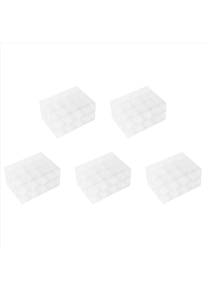 120 Pcs Kare Şeffaf Plastik Paketleme Kutusu Şeker Kutusu Mücevher Kutusu Partisi Doğum Günü Kutusu (Yurt Dışından)