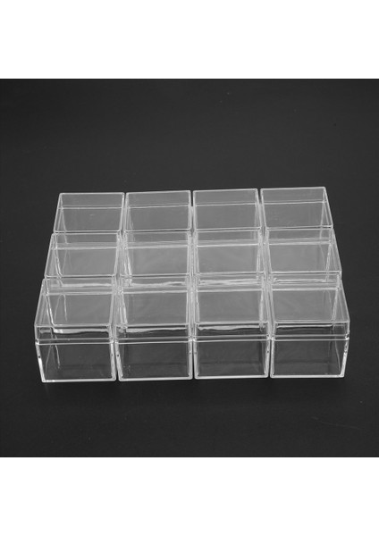 120 Pcs Kare Şeffaf Plastik Paketleme Kutusu Şeker Kutusu Mücevher Kutusu Partisi Doğum Günü Kutusu (Yurt Dışından) fiyatları