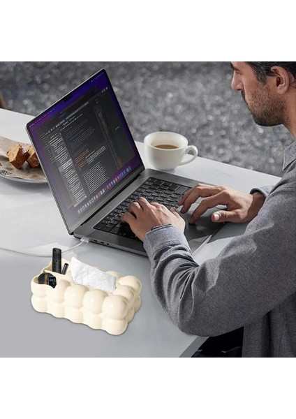 Modern Doku Kutusu Kapak Işık Lüks Doku Kutusu Dispenser Genişletilmiş Doku Kutusu Kapak Masa Kağıt Organizatör Yatak Odası B Için (Yurt Dışından) modelleri