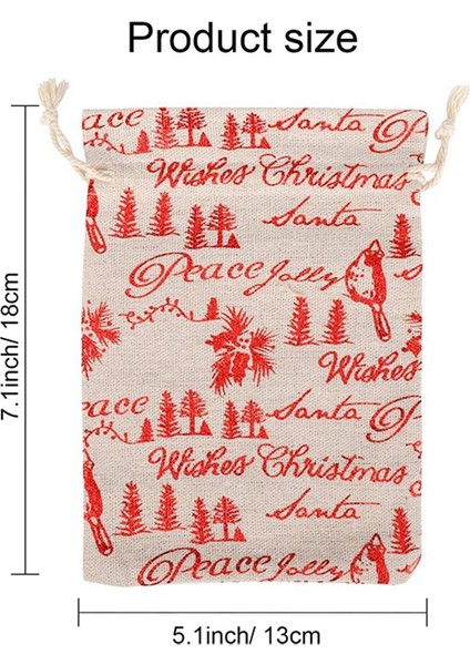 32PCS Noel Drawstring Çantaları Çarpık Torbası Şeker Sargısı Için Iyi Çantalar Noel Partisi Favor Malzemeleri (Yurt Dışından) modelleri