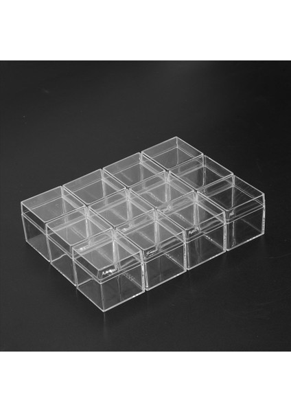 72 Pcs Kare Şeffaf Plastik Paketleme Kutusu Şeker Kutusu Mücevher Kutusu Partisi Doğum Günü Kutusu (Yurt Dışından) modelleri