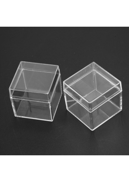 72 Pcs Kare Şeffaf Plastik Paketleme Kutusu Şeker Kutusu Mücevher Kutusu Partisi Doğum Günü Kutusu (Yurt Dışından) indirimleri