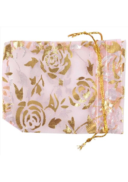 400PC 7X9CM Gül Organza Drawstring Takı Çantaları Poşetler Düğün Noel Partisi Leri Pembe (Yurt Dışından) fırsatları