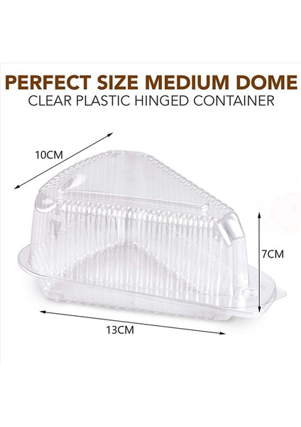 600PCS Üçgen Cheesecake Kutuları Dilim Kek Kutusu Üçgen Pasta Tutucular Pastane Partisi Düğünü Için Kek Kutuları (Yurt Dışından) indirimleri