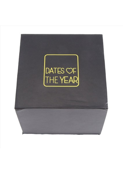 Bir Yıllık Tarihler Sürpriz Baskı - Çiftler Noel Için Mühürlü Tarih Fikirleri Olan Bir Tarih Gece Kutusu Kağıt (Yurt Dışından) modelleri