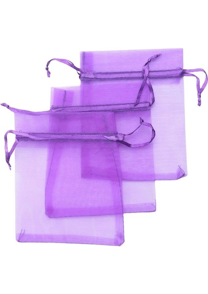 300 Pcs Çantası Mor Organza Takı Koşusu (Yurt Dışından) modelleri