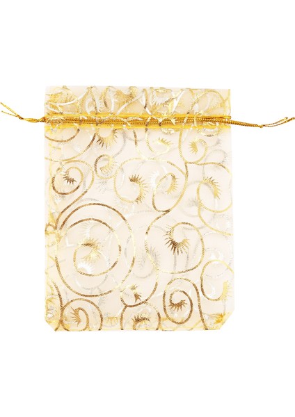 100PCS Kirpik Organze Çizme Torbaları Takı Partisi Düğün Iyilik Çantaları 3 5 &quot X4 3&quot (Yurt Dışından)