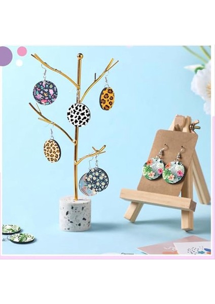 Küpe Kancaları Atlama Halkaları Kulak Tıkaçları Küpe Kartları Tutucu ve Şeffaf Ambalaj Torbaları ile Süblimasyon Küpe Boşlukları (Yurt Dışından) fiyatları