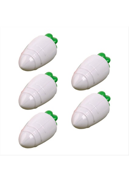 5pcs Şeffaf Paskalya Plastik Havuç Şeker Kutusu Yaratıcı Paskalya Kutusu Dekorasyonları B (Yurt Dışından)