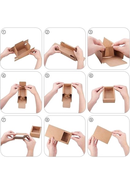 50 Adet Makarna Kutuları Açık Ekran Penceresi ile Macarons Container Veya Ambalaj Kutusu Kiti Çikolata Tatlıları Için Kek B B (Yurt Dışından) indirimleri