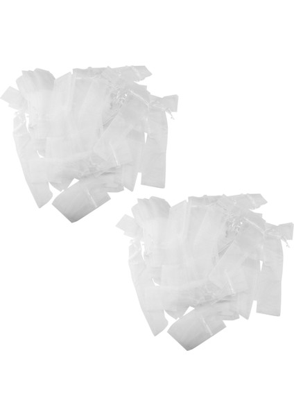 200 Paket Katlanır El Fan Torbası Çizim Organza Çantaları Katlanır Fan Cep Çantası Açık Hava Düğün Parti Iyilik Çantaları (Yurt Dışından)