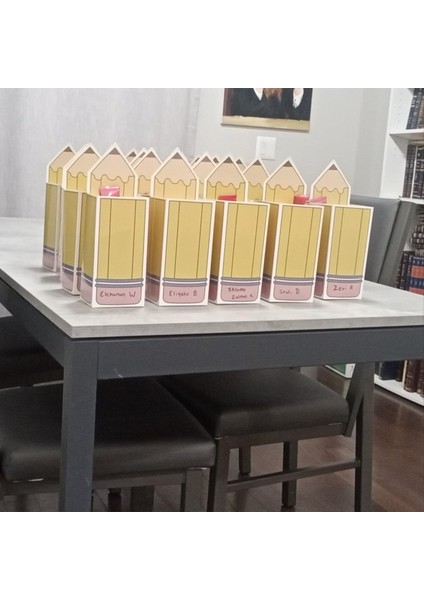 Okula Döndeki Şeker Çantası Öğretmen Çantası Şeker Kutusu Partys Favors Okula Hoş Geldiniz Teşekkürler Öğretmen (40 Adet) (Yurt Dışından) fırsatları