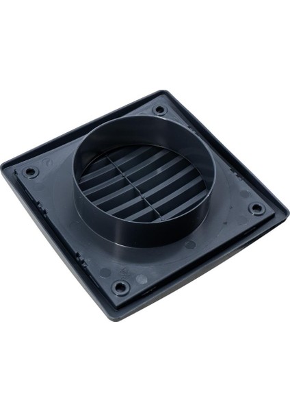 6463 Kare Baca Kapağı Duvar Menfezi 100 mm