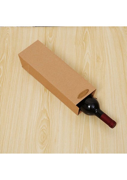 120 Paket Sağlam Kahverengi Kraft Kağıt Torbalar Sağlam Halat - 4 Inç x 4inch x 13 8inch - Şarap Ler Perakende Için Ideal (Yurt Dışından) indirimleri