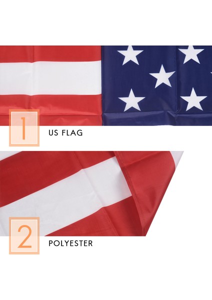 Promosyon Amerikan Bayrağı Abd - 150 x 90CM ( Görüntü Uyumlu) (Yurt Dışından) indirimleri