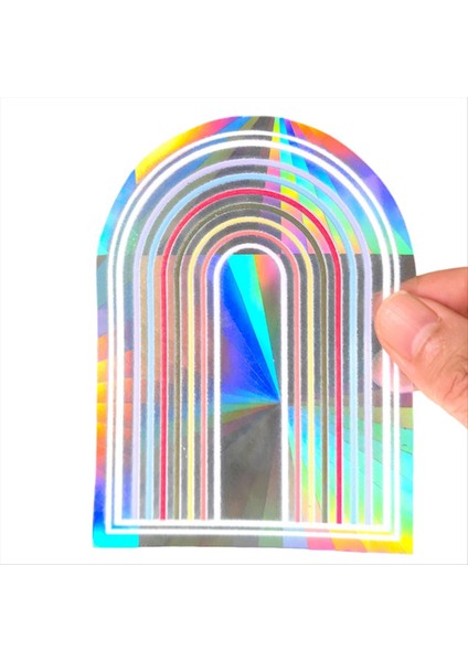 Pencere Çıkartmaları Gökkuşağı Pencere Çıkartmaları Güneş Koruma Pencere Çıkartmaları Kuş Önleme Pencere Çıkartmaları D (Yurt Dışından)