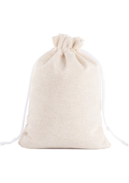 36PCS Küçük Pamuklu Çekme Çantaları Yeniden Kullanılabilir Muslin Bezi Şekerleme Çanta Takı Torbaları (Yurt Dışından) fiyatları