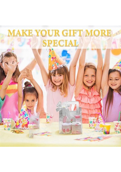 10 Paket Düğün Temiz Çantası Ağır Hizmet Saplı Şeffaf Çantaları Düğün Için Pvc Sarma Çantaları Holografik (Yurt Dışından) modelleri