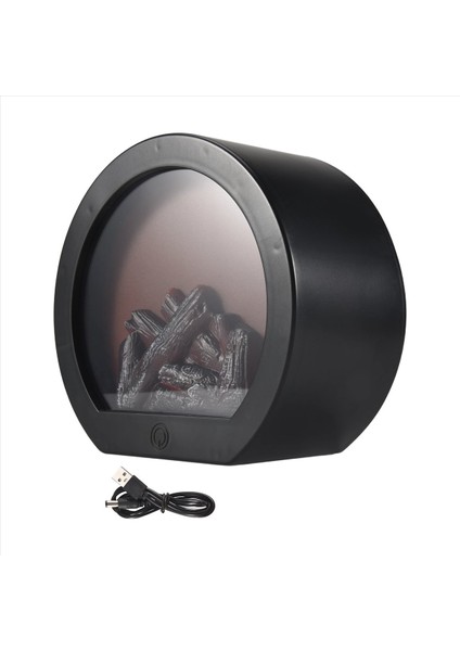 Alevsiz LED Şömine Fener Simülasyonu LED Masa Şömine LED Lederli Gerçekçi Alev Simülasyonu Dekoratif (Yurt Dışından) modelleri