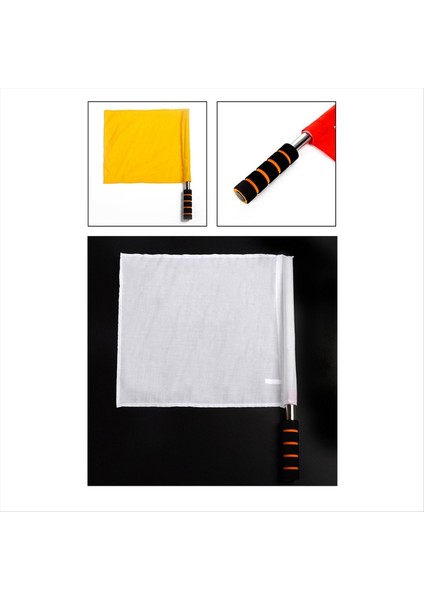 Beyaz Spor Hakem Bayrağı 4 Parça Atletizm Etkinliği Hakem Futbol Futbol Futbol Bayrağı Bayrak Taşıyıcı Bayrak Sünger Tutar (Yurt Dışından) modelleri