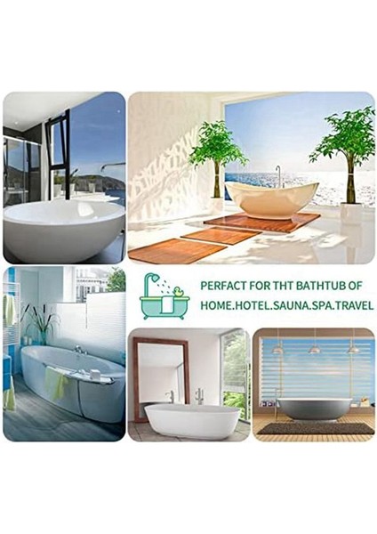 50 Adet Tek Kullanımlık Küvet Kapağı Plastik Torba ile Kaplı Küvet Salonlar Aileler ve Oteller Için Uygun (Yurt Dışından) fırsatları