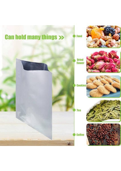 75 Adet 3 Boyutlar Mylar Alüminyum Folyo Çantalar Folyo Düz Isı Sızdırmazlık Torbaları Saklama Torbaları Gıda Kahve Çayı Fasulyesi Için Kese (Yurt Dışından) fırsatları