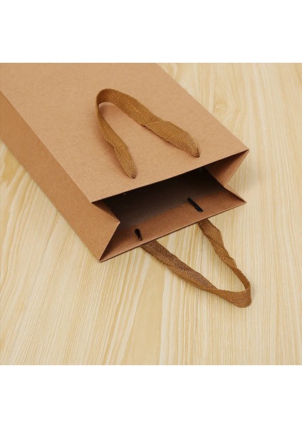 72 Paket Sağlam Kahverengi Kraft Kağıt Poşetleri Sağlam Halat - 4 x 4 x 13 8inch - Şarap Ler Perakende Alışveriş Mal Için (Yurt Dışından) indirimleri