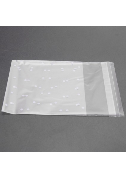 600PCS Buzlu Sevimli Noktalar Plastik Paket Şeker Kurabiye Ambalaj Çantaları Cupcake Sarıcı Kendi Yapışkan Örnek Çantası 7cm (Yurt Dışından) fırsatları