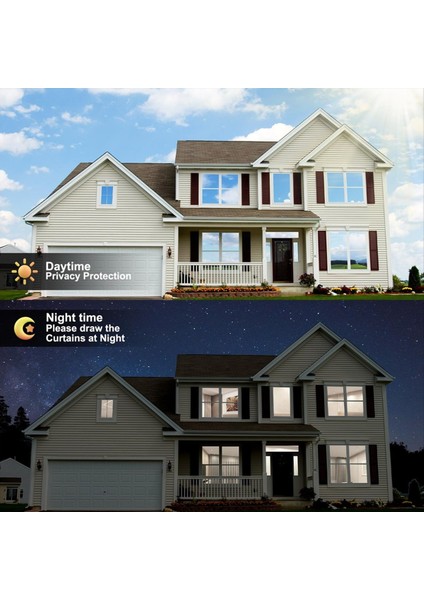 Pencere Gizlilik Filmi Tek Yönlü Gündüz Aynanın Gizliliği Pencere Filmi Film Anti-Ultraviyole Gölgeleme Elektrostatik Film (Yurt Dışından) fırsatları