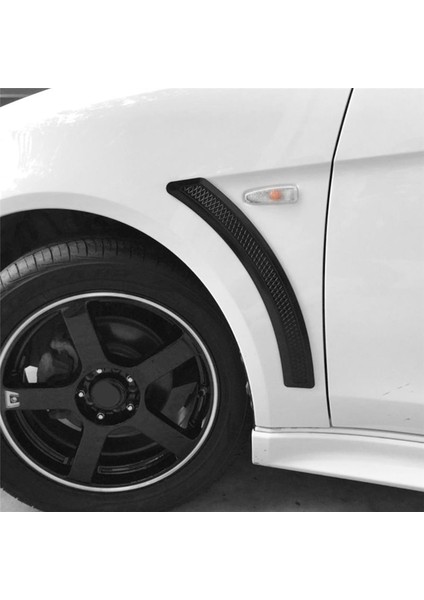 Mitsubishi Evo Için 2008-2015 Çamurluk Sticker Simülasyon Hava Havalandırma Çamurluk Yan Havalandırma Kapak Dekorasyonu 2 Pcs (Yurt Dışından) fırsatları