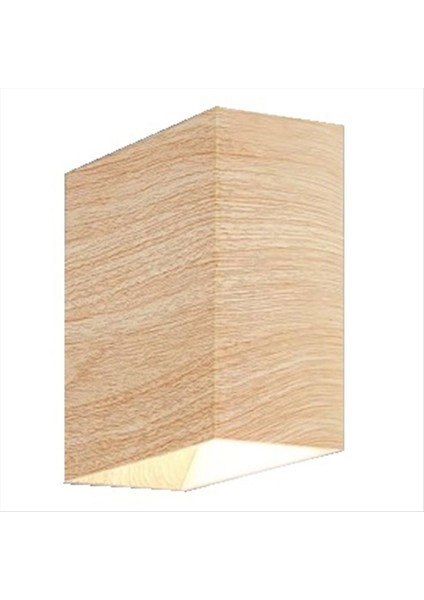 Ahşap Tahıl Yatak Odası Başucu Duvar Lambası Arka Plan Koridor Koridoru Giriş Merdiveni Lamba Duvar Atmosfer Lambası A (Yurt Dışından)