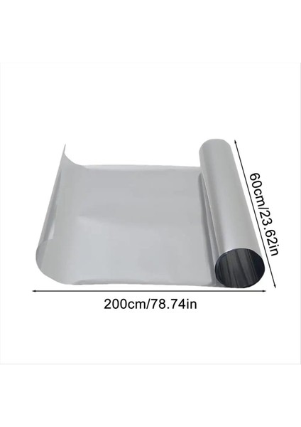 Tek Yönlü Gizlilik Pencere Filmi Statik Yapışkan Isı Kontrolü Ayna Filmi Ayna Pencere Film Yapışkan Olmayan Pencere Isı Engelleme B (Yurt Dışından) indirimleri