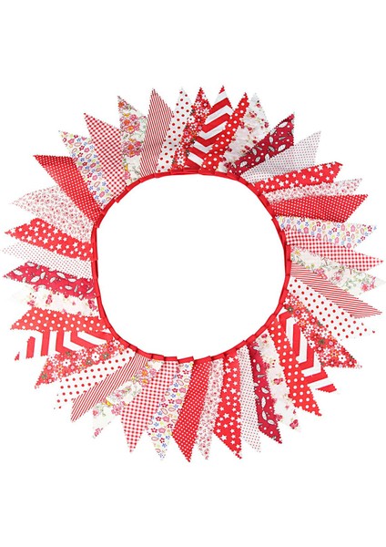 Kumaş Kiraz Kuşu Banner 42 Bayraklar 12M Pamuk Parti Kiraz Kuşu Bahçesi Çelenk Oyun Odası Düğün Partileri Dekorasyon D (Yurt Dışından) fiyatları