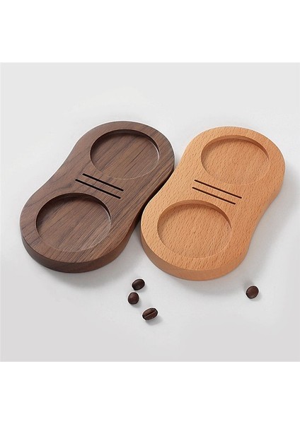 Ahşap Kahve Filtre Kurcalama Tutucu Ahşap Espresso Tercer Mat Stand Kurcası Istasyonu Ahşap Base Espresso Kurcalama Mat A (Yurt Dışından) fırsatları