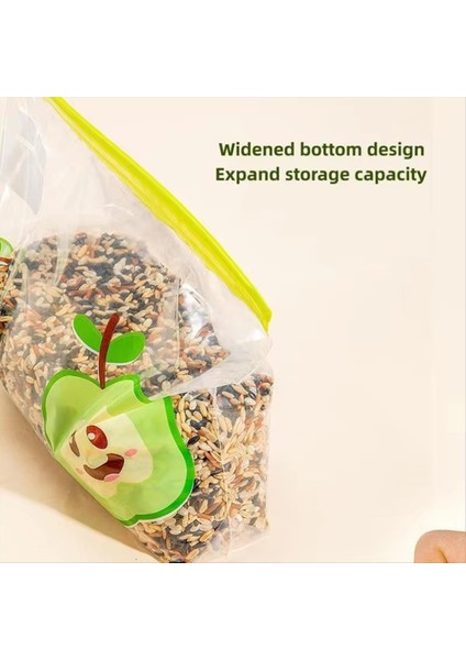 Meyve ve Sebze Depolama Torbası ile Yeniden Kullanılabilir Gıda Sınıfı Şeffaf Depolama Torbası Conta Kabı L+S (Yurt Dışından) fiyatları