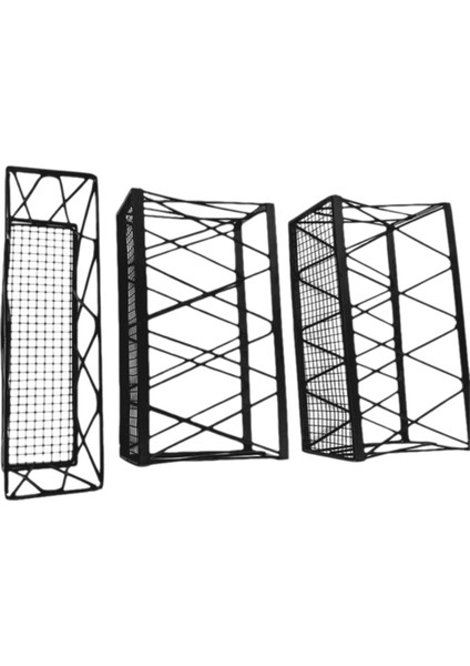 3 Paket Organizatörü Dolap Mutfak Dolabı Organizatörü Kapı Kiler Organizatörü Duvara Montajlı Kapak Organizatörü (Yurt Dışından)